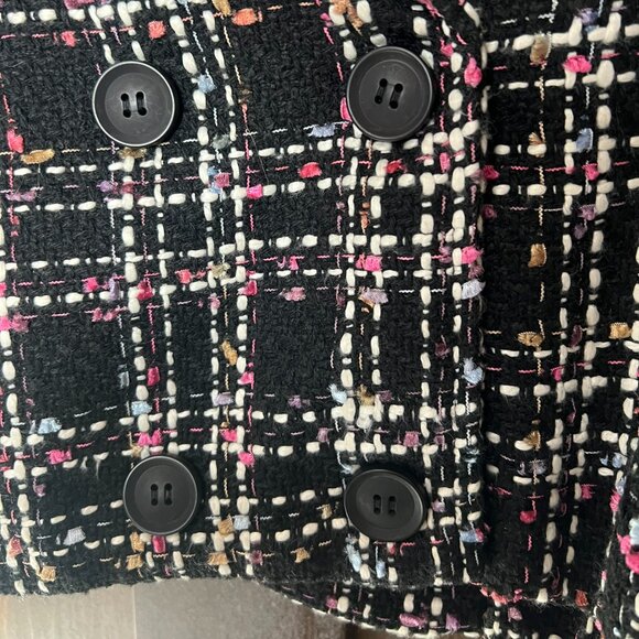 FATE Tweed Bomber Jacket/Coast - VICI - Black & Multicolor - Picture 5 of 10